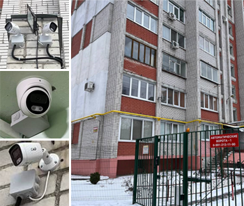 Видеонаблюдение дом Бежицкая 1/5